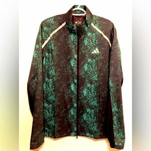 Adidas Medium Marathon Running Jacket, Snakeskin design